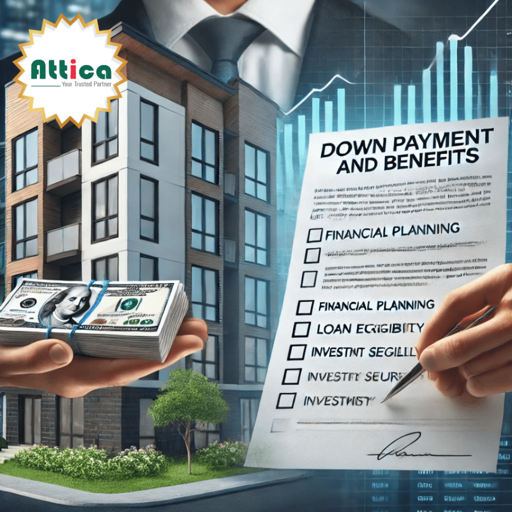 Attica property LTD Down Payment